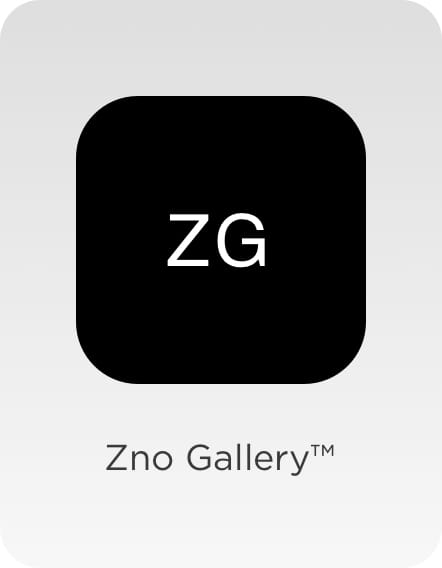graphic showing zno gallery