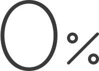 graphic of a logo showing zno gallery charges zero commission to your sales ever